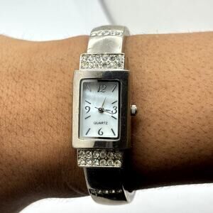 Silver Cuff Watch